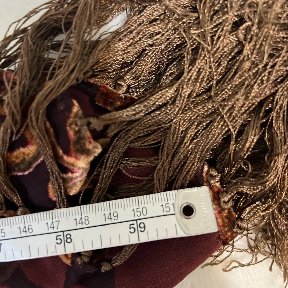 See-through floral scarf/wrap - Picture 5 of 9